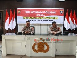 Patroli Antisipasi Premanisme, Tim URC Polres Lhokseumawe Sambang Pedagang Ikan