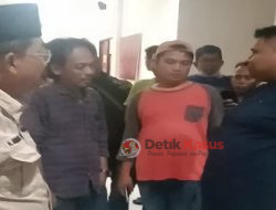 Oknum Kades Sungai Rambai Diduga Melakukan Ujaran Kebencian Terhadap Bupati, Dijemput Polres Tanjab Barat