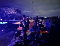 Blue Light Patrol, Tim URC Sat-Samapta Polres Lhokseumawe Sisir Kawasan Rawan Guantibmas