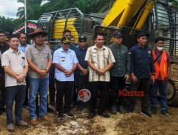 Tiga Proyek Ruas Jalan Utama untuk 3 Belitang Resmi Dimulai