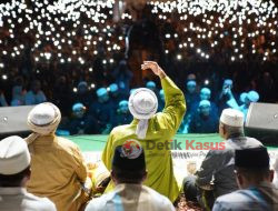 Ribuan Jamaah Pontianak Bersholawat Tumpah Ruah di Taman Alun Kapuas