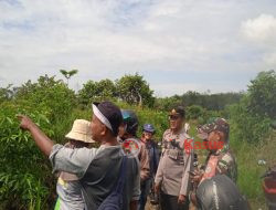 Polsek Sintang Kota Bersinergi dalam Pengukuran Tapal Batas