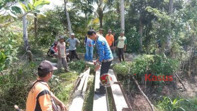 Membahayakan Warga, Lima Kepala Desa Gotong Royong Dihadiri Ketua Forkopimcam