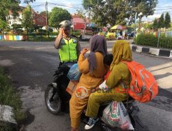 Sat Lantas Polres Tanjung Balai, Patroli Sore atasi kemacetan di Tiga lokasi di Sekitar Kota Tanjung Balai