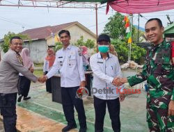 Bhabinkamtibmas Parit Mayor Menghadiri Tim Penilai Lomba Prilaku Hidup Bersih dan Sehat 