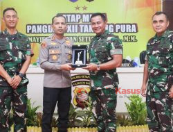 Pangdam XII/Tpr Kunjungi Mapolres Ketapang, Ini Harapannya