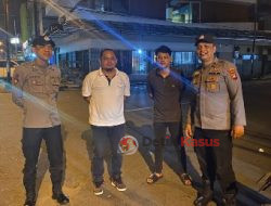 Patroli Enggang Polsek Pontianak Selatan sambangi Juru Parkir 