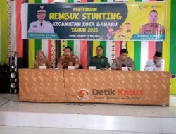 Rembuk Stunting Kecamatan Kota Baharu Berjalan Lancar