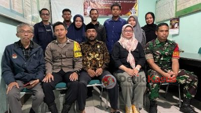 Polsek Pontianak Barat lakukan Pengamanan Rapat Pleno Terbuka Rekapitulasi Daftar Pemilih Sementara