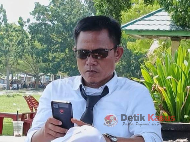 Ketua APDESi Kecamatan Luas Sirajudin. (Foto: Reza)