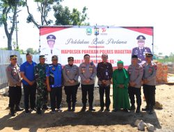 Polres Magetan Terima Kado Pembangunan Mapolsek Panekan di Hari Bhayangkara Ke 77