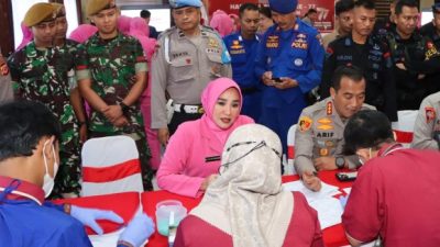 Peringati Hari Bhayangkara ke-77, Polresta Cirebon gelar Donor Darah