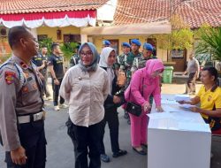 Dalam Rangka Hari Bhayangkara ke-77 Polres Cirebon Kota gelar Bakti Kesehatan Donor Darah