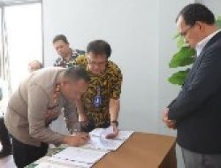 Pemkab Humbahas bersama Polres dan Pihak Penyelenggara MPP Tandatangani Memorandum of Understanding