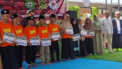 Wisata Padi Park Gondang Menjadi Pilihan Untuk Santunan Anak Yatim