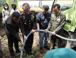 Polres Ponorogo Buatkan Sumur Dalam Bagi Warga Yang Alami Kekeringan