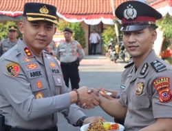 Dua Puluh Satu Brigadir Polres Cirebon Kota, Mendapatkan Kenaikan Pangkat