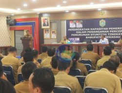 Bupati Sekadau : Target Prevalensi Stunting Kabupaten Sekadau tahun 2023 sebesar 16 Persen