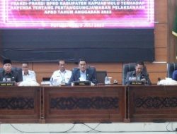 Wakil Bupati Hadiri Rapat Paripurna DPRD Kabupaten Kapuas Hulu Masa Persidangan Ke-III Tahun Sidang 2023