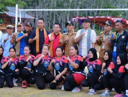 Wakil Bupati menghadiri sekaligus membuka Open Tournamen Sebindang CUP di Desa Sebindang