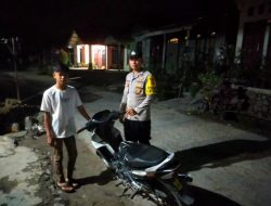 Ini Yang Disampaikan Polisi Aceh Tengah Saat Patroli Malam Hari