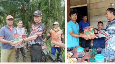 Bunga Tanjung Tuguk Longsor, Pemdes bersama Masyarakat dan Tim Gabungan Gotong Royong