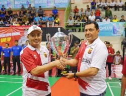 Turnamen Badminton Kapolda Aceh Cup Tahun 2023 Dimulai