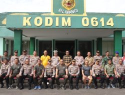 Kapolres Ciko kunjungi Makodim 0614/Kota Cirebon