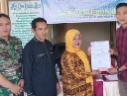 Pemdes Desa Cirebon Baru, 20 KPM Penerima Manfaat BLT DD di TA 2023