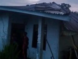 Warga Panik, Puting Beliung hancurkan Rumah Warga di Desa Lumban Barat-Paranginan