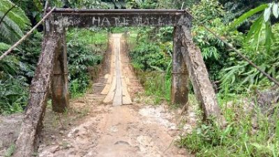 Dua Unit Jembatan Masa Bengkulu Selatan di Kaur perlu Penanganan