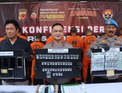 Satnarkoba Polres Cirebon Kota Berhasil Ungkap Delapan Kasus dan Delapan Tersangka Periode Bulan Agustus 2023