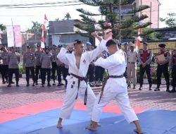 Background Dua Polisi Seni Bela Diri “Judo” Kebanggaan Polres Langsa Yang Meraih Juara Se-Polda Aceh