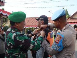 Polres Cirebon Kota Melaksanakan Apel Gelar Pasukan Ops Zebra Lodaya 2023