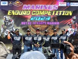 Komandan Pasmar 2 Dampingi Dankormar Buka Marinir Enduro Competition