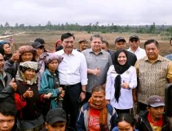 Bupati Dosmar Banjarnahor sambut Kunker Luhut Binsar Pandjaitan dan Airlangga Hartarto di Humbahas