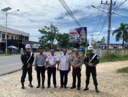 Dishub Pemko Langsa, Laksanakan Gelar Razia Gabungan Dengan Pihak Balai Dishub Dan Sat-Lantas Polres Langsa.