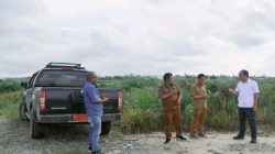 Bupati Tinjau jalan untuk Pengembangan Food Estate di Matiti 2 Tembus ke Jalan Kabupaten Doloksanggul-Sijamapolang