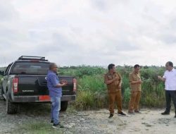 Bupati Tinjau jalan untuk Pengembangan Food Estate di Matiti 2 Tembus ke Jalan Kabupaten Doloksanggul-Sijamapolang