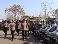 Polres Cirebon Kota Gelar Apel Kesiapan Sarpras Dalam Rangka Ops Mantap Brata Lodaya 2023/2024