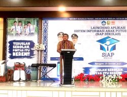 Dinas Pendidikan dan Kebudayaan Kabupaten Sanggau Luncurkan Apliksi Sistem Informasi Anak Putus Skolah (SIAP SEKOLAH