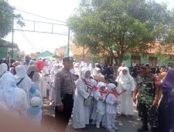 Polsek Utbar gelar Pengamanan Latihan Manasik Haji RA Se-Kota Cirebon