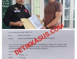 Kejaksaan Negeri Pringsewu Terima Laporan Dugaan Penyalahgunaan Dana Hibah LPTQ 2022