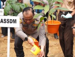 SSDM Polri Gelar Bakti Sosial, Bakti Kesehatan, Tanam Pohon dan Akan Bangun Sekolah SMA Taruna Bhayangkara di Gunung Sindur, Bogor