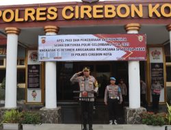 Kapolres Cirebon Kota Berikan Penghargaan kepada Personel Sekaligus Terima Siswa Latja Diktuk BA Polri