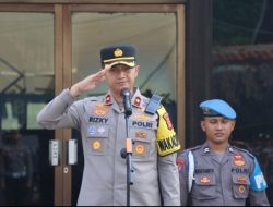 Wakapolres Cirebon Kota Pimpin Apel Satgas Ops Mantap Brata 2023-2024