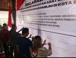 Seluruh Elemen Masyarakat Deklarasi Ciptakan Bitung Damai