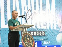 Ini Harapan Kolonel Inf H. Sugiyono Saat Menutup Kejuaraan Bulutangkis Danrem CUP 2023