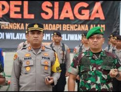 Kapolres Cirebon Kota Hadiri Apel Gelar Pasukan Penanggulangan Bencana