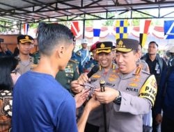 Wujudkan Pemilu Damai, Panglima TNI dan Kapolri Gelar Kegiatan Bhakti Sosial dan Bhakti Kesehatan